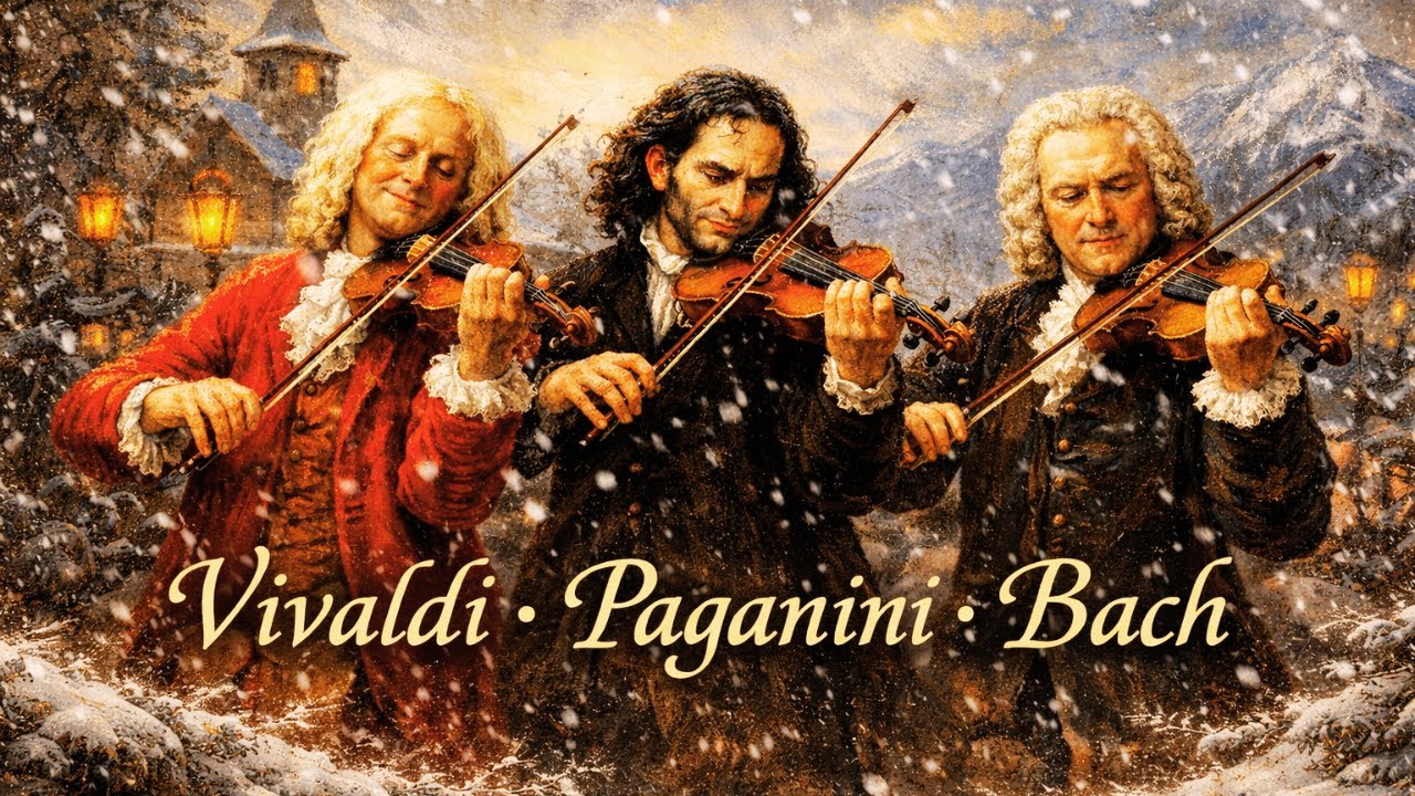 🎻Legendary Solo Violin | Vivaldi Paganini Bach Style | Pure Classical Violin 🎵
