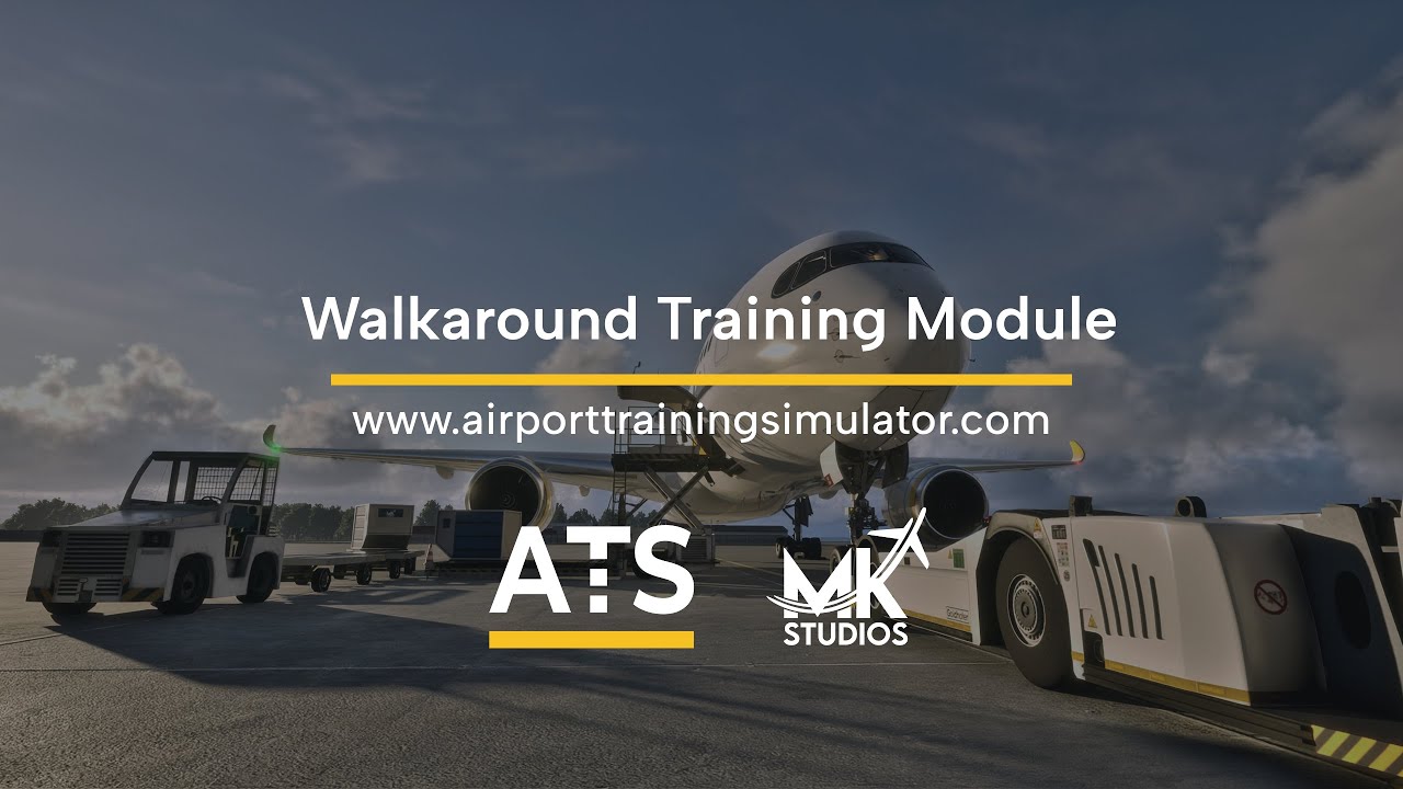 Walkaround Module | Aircraft Safety Inspection | Ground Handling Simulator