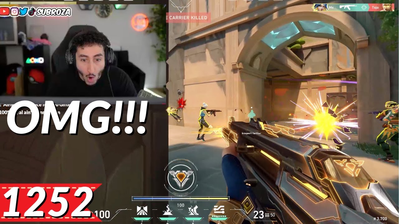 This Guy Left Subroza Shocked After Two Insane Clutches! | Most Watched VALORANT Clips Today V1251