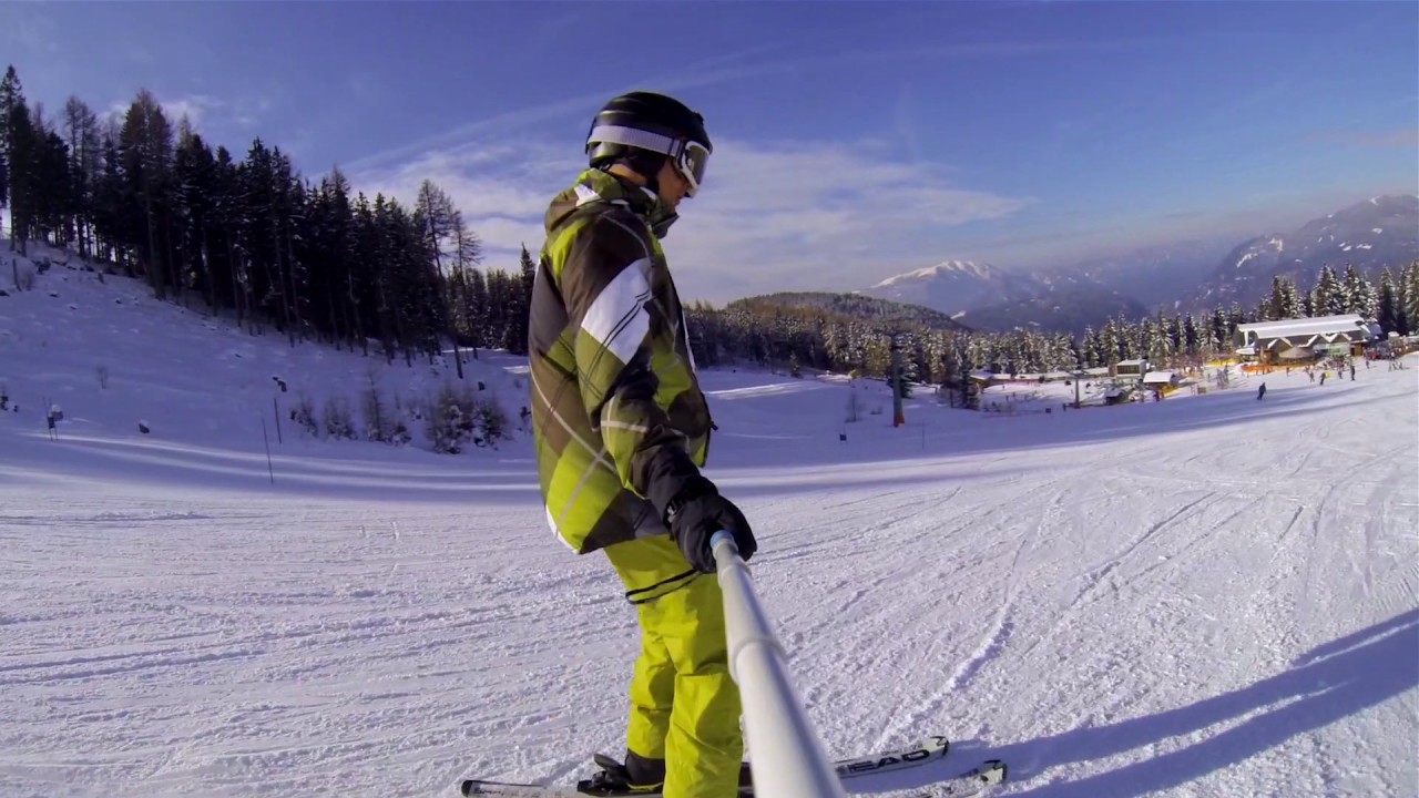 Skiing in Alps 2017