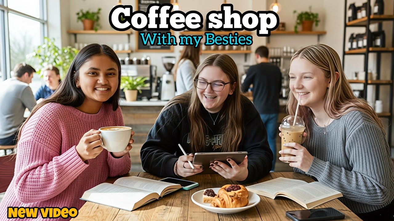 Friends ke Sath Coffee Shop Jakar Maza Aa Gya. #vlog #snoaliiowa #trend