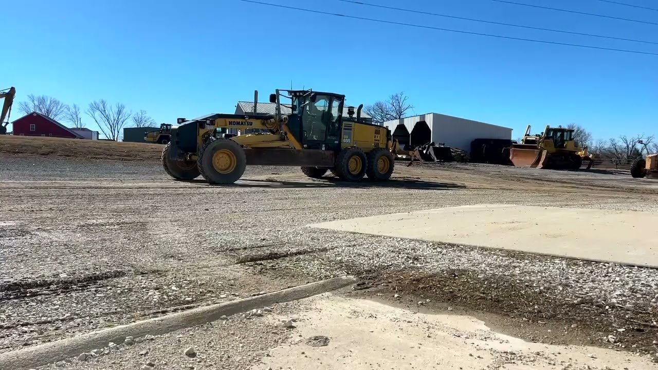 2013 KOMATSU GD655-5 For Sale