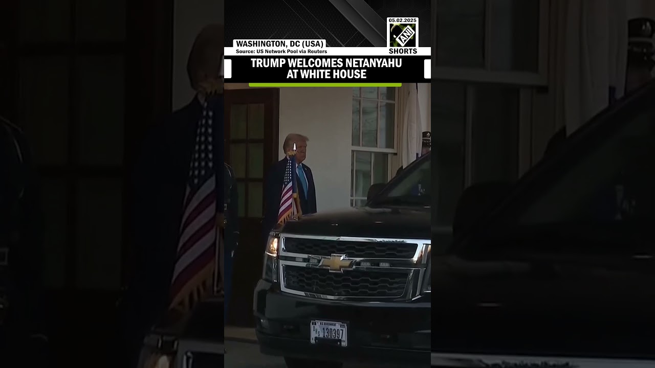 United States President Donald Trump welcomes Israel PM Netanyahu at White House