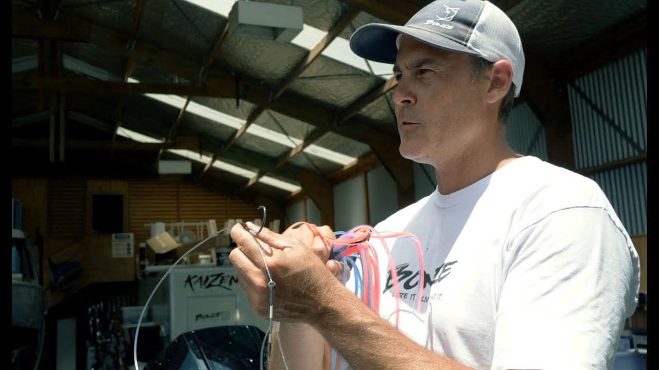 Talking to Bonze about rigging tips for marlin