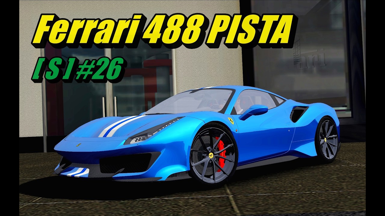 TDU #211. Samochody stockowe #26 [S] Testuję Ferrari 488 PISTA