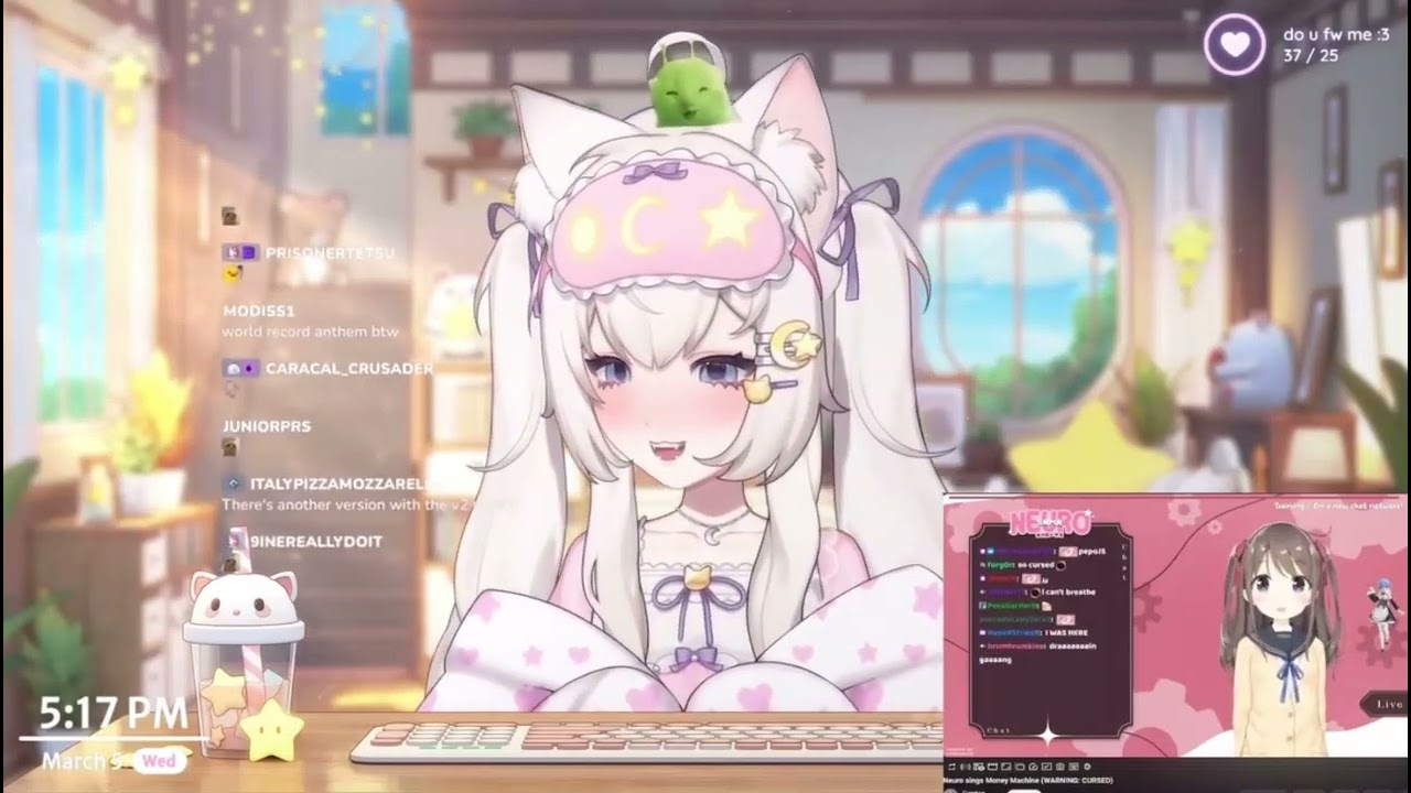 Cweamcat reacts to the Classic “Money Machine” by Neuro-sama