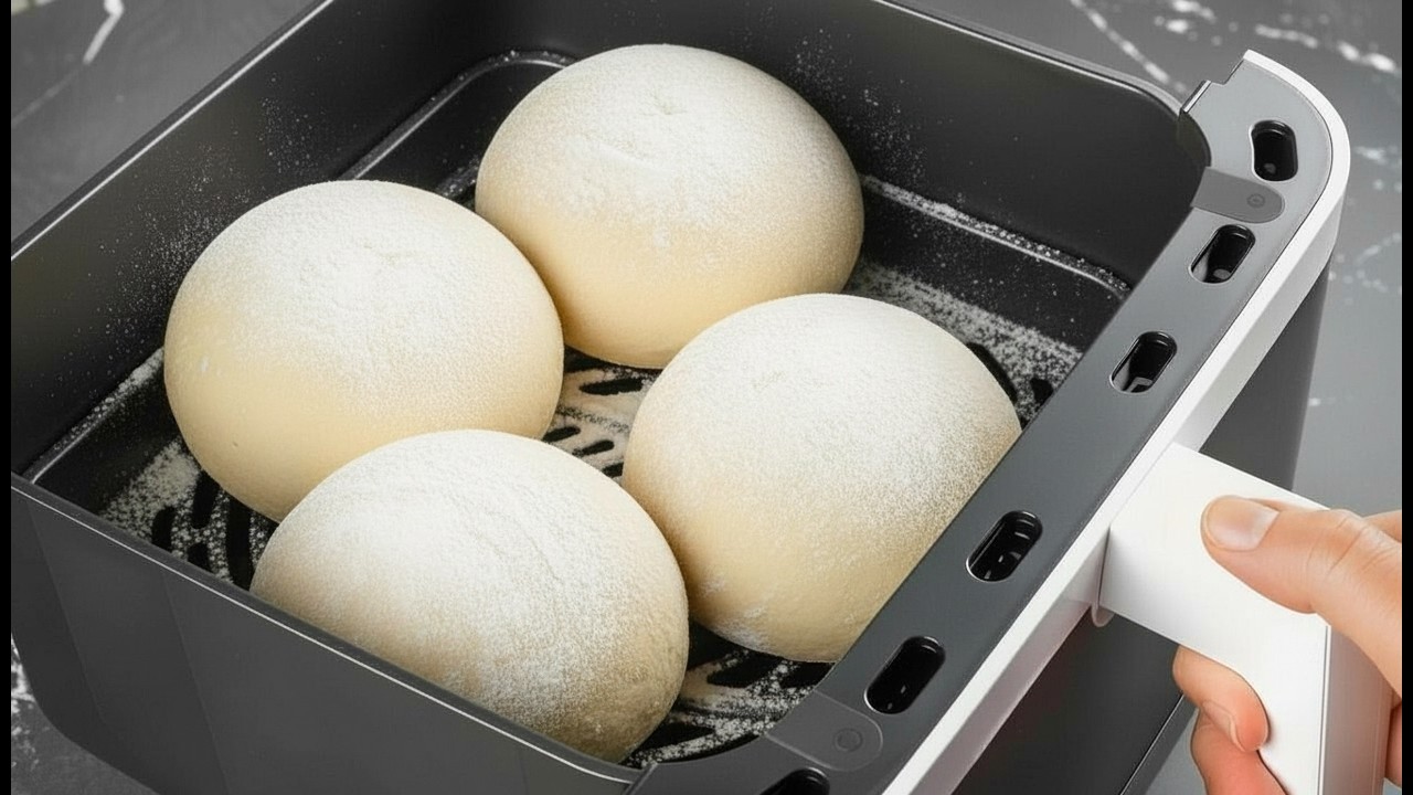 I don't buy bread anymore! The new perfect recipe for quick bread in air fryer!