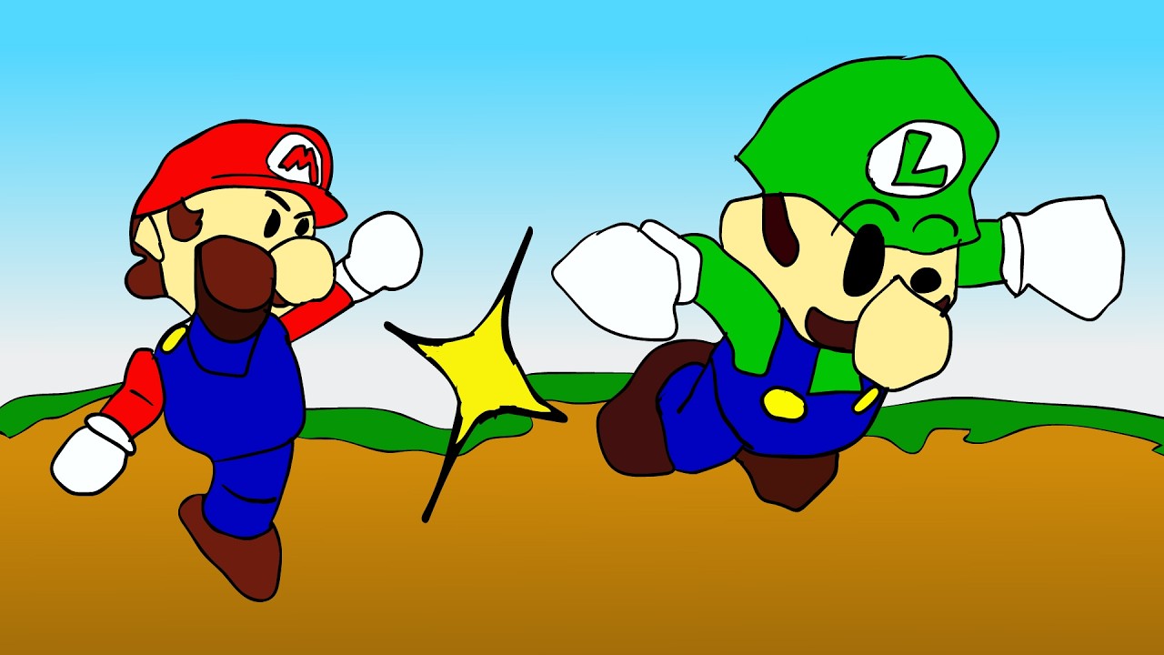 MARIO 64 pero hago enojar a mi amigo