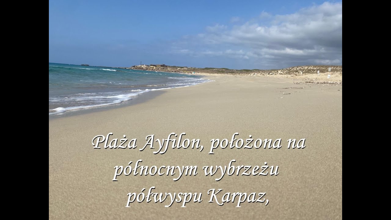 Ayfilon Beach na p&oacute;łwyspie Karpaz