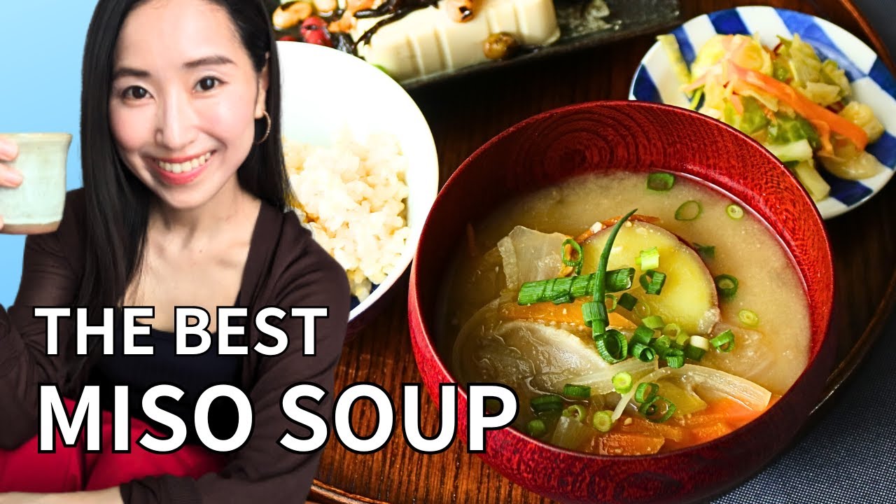 4 Easy MISO SOUP Recipes for Better Gut Health | Traditional Japanese Wisdom for Beginners!
