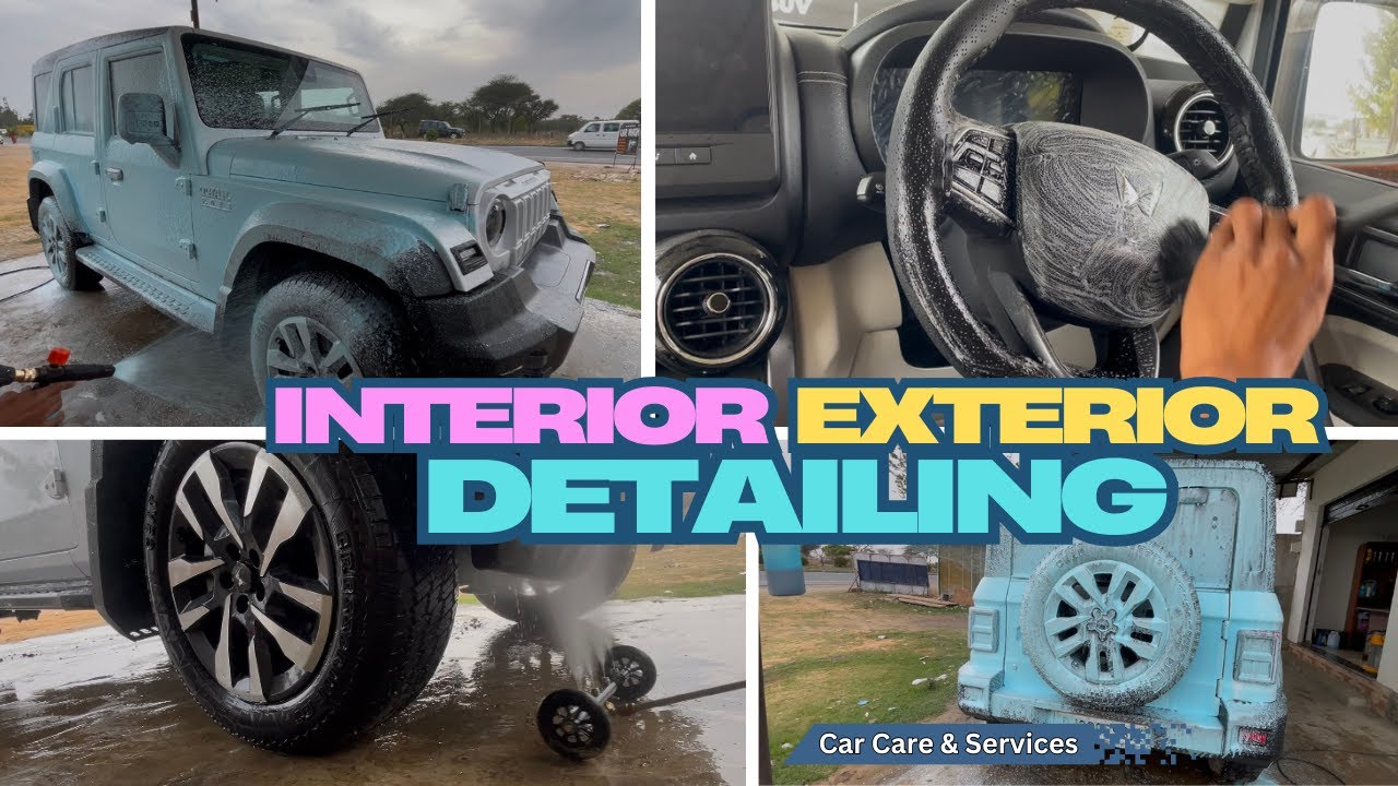 Thar Roxx First Wash | Interior Exterior Detailing