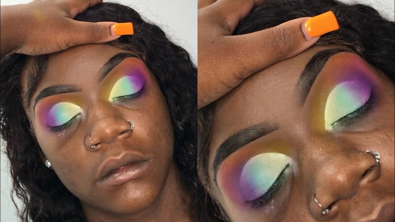 Multi-Color Glitter Cut-Crease | Client Makeup Tutorial