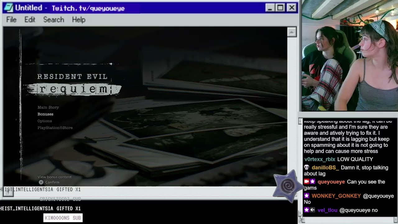 Quinn try to play resident evil with clare pt2 (03-07-2026)