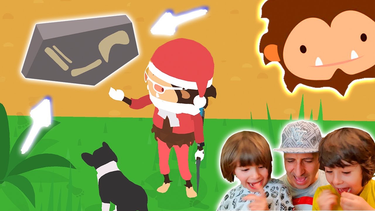 PERRIN encuentra los primeros HUESOS de DINOSAURIO en SNEAKY SASQUATCH!!