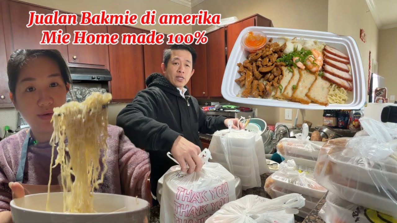 Jualan Bakmie di amerika