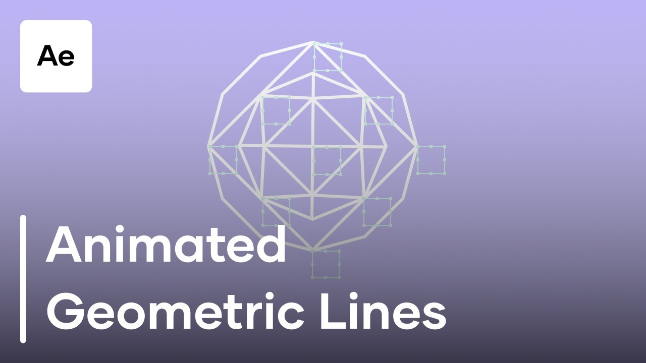 How To Create Animated Geometric Lines In After Effects
