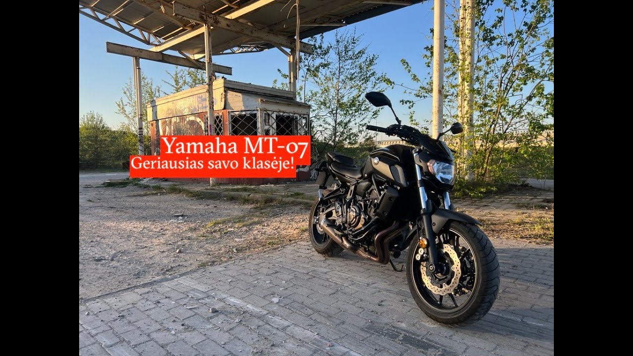 Linelis Ride S01E02. Yamaha MT07 apžvalga. Geriausias motociklas savo klasėje!