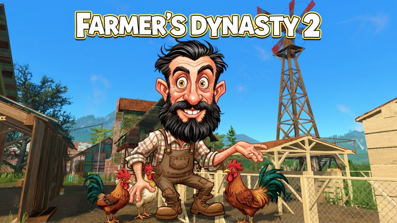 As Primeiras Galinhas e Reforma da Fazenda Terminada - Farmer's Dynasty 2 - EP03