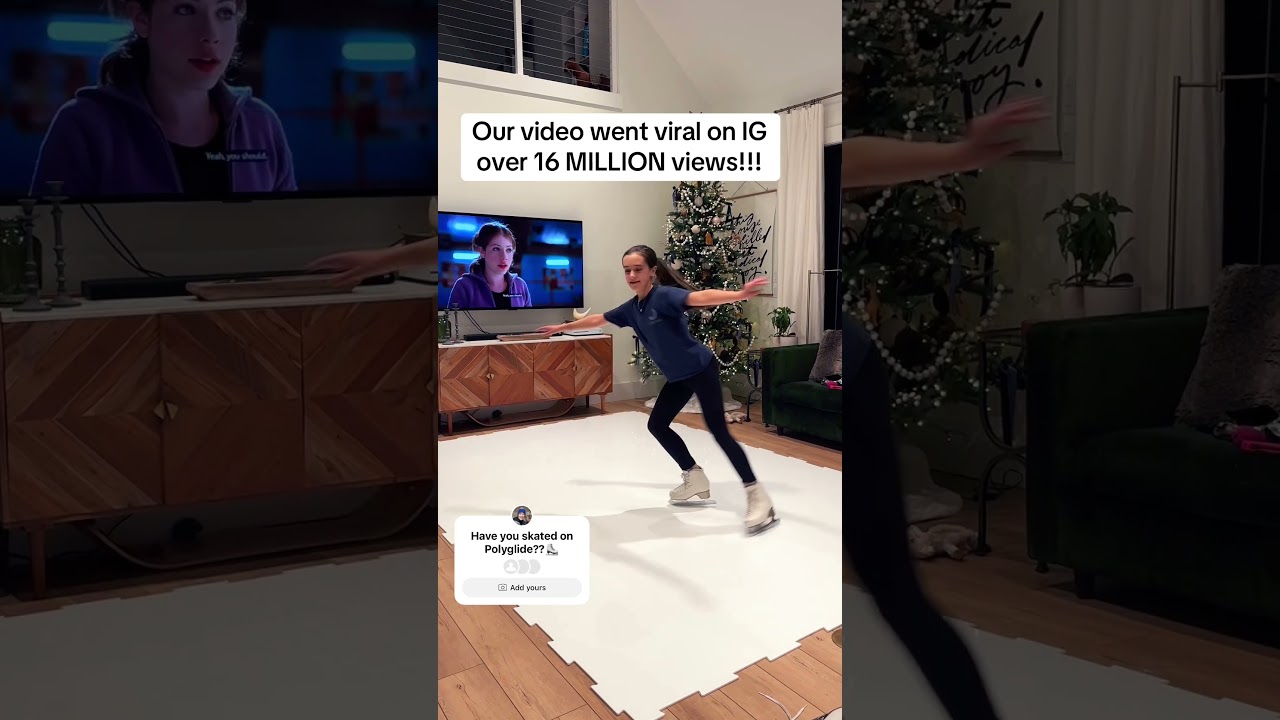 😱Meer dan 17 miljoen views op Instagram #kunstschaatser #kunstschaatsen #ijsbaan #ijsschaatsen #polyglide #ijsbaan #viraal