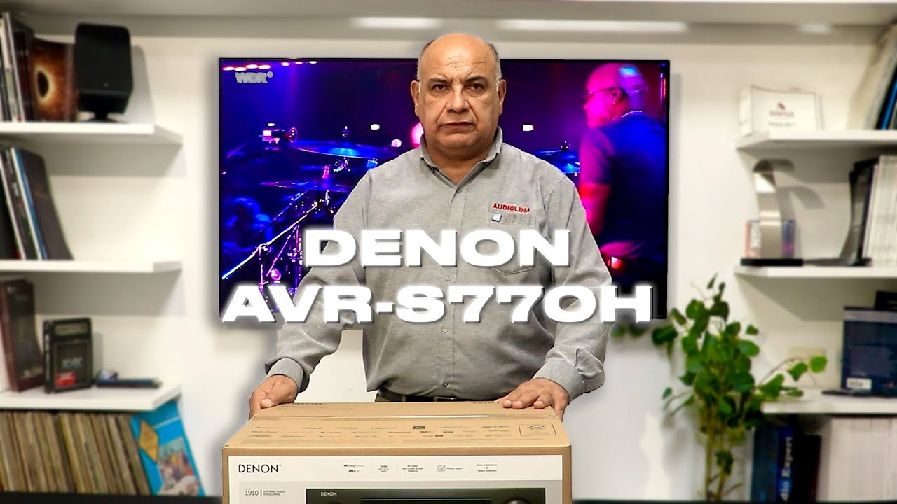 UNBOXING - Denon AVR-S770H