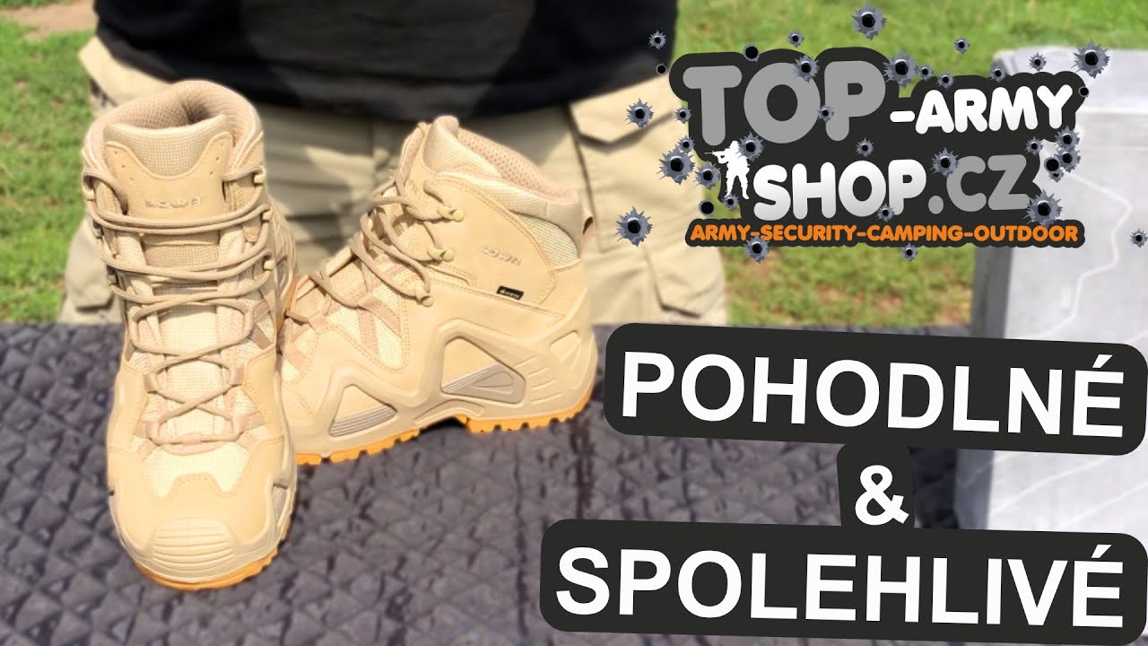 Boty LOWA Zephyr GTX MID TF - desert - Představení produktu