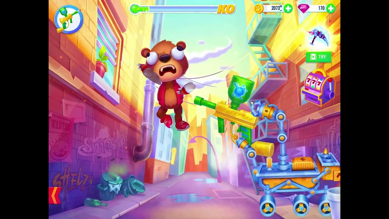 Despicable bear Head exploding In 7 Minutes