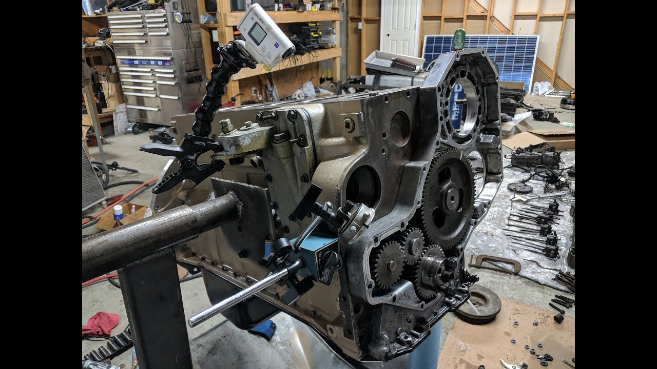 5.9 Cummins 12 valve Rebuild part 4 - P Pump Timing and 4k Governor Springs