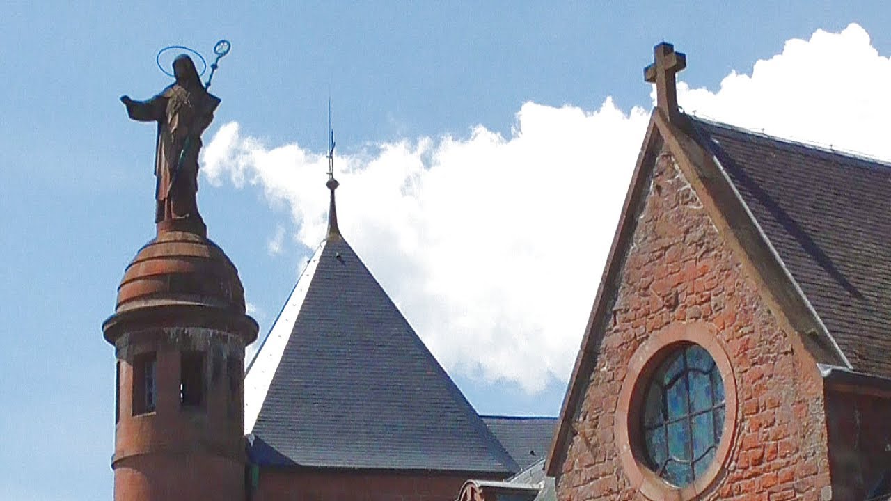 Elsass - Das Kloster Mont Sainte Odile in den Vogesen