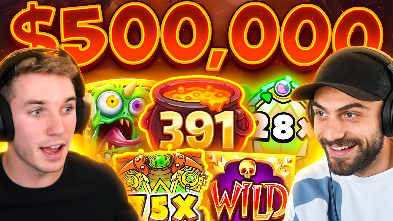WE'RE RISKING $500,000 TODAY..