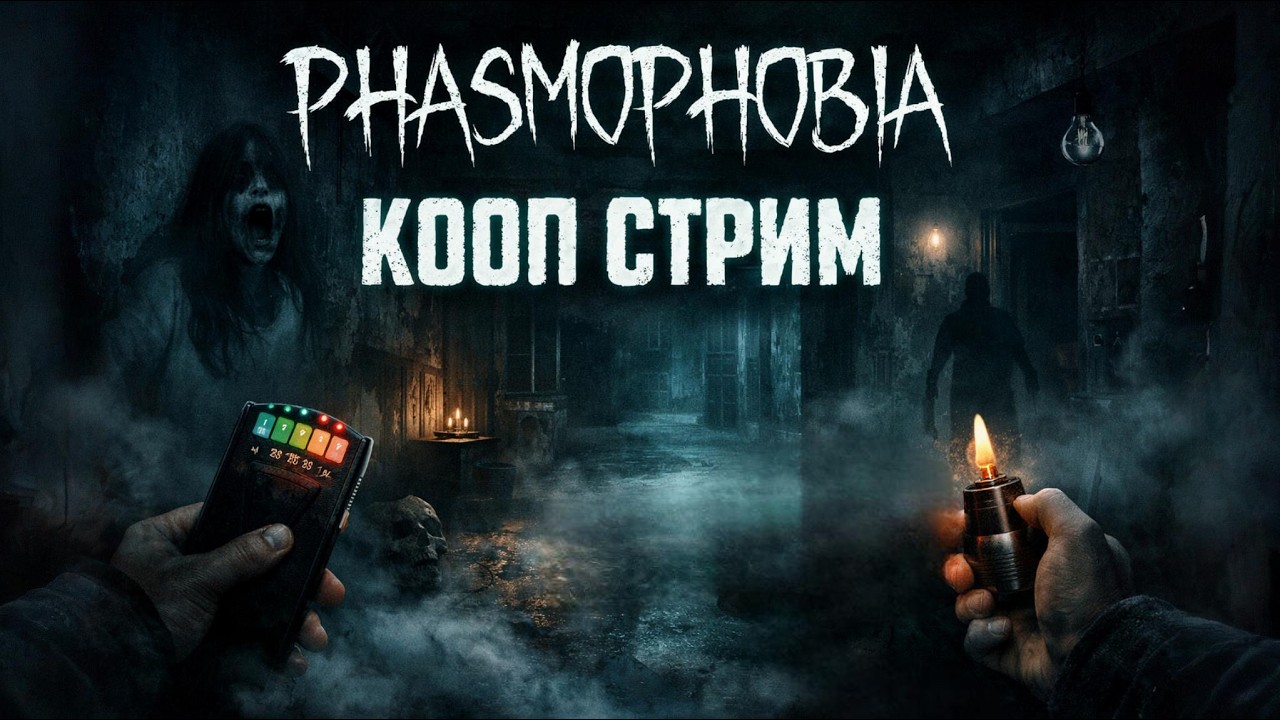ГОНЯЕМ ПРИЗРАКОВ в обновлённой Phasmophobia