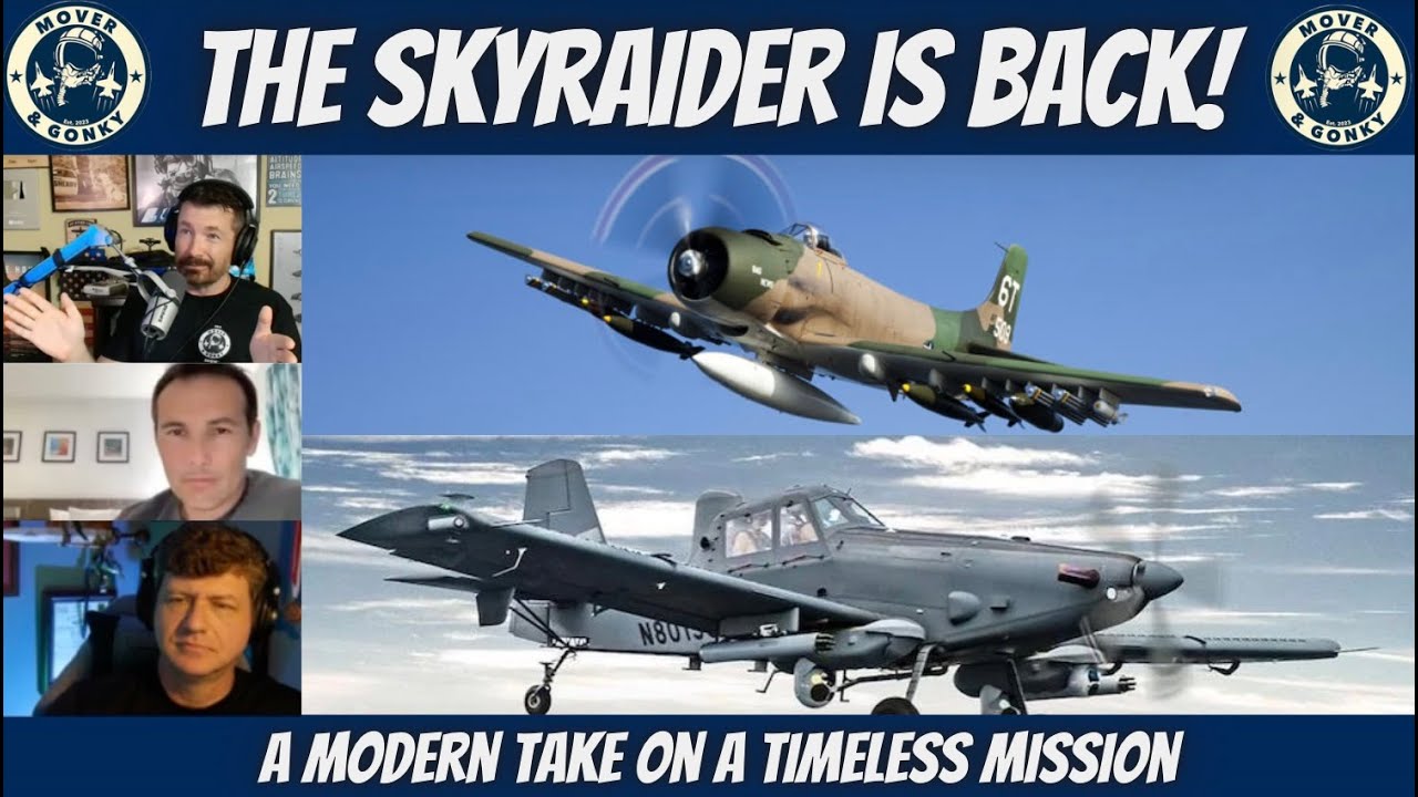 The Legend Returns: First Look at the OA-1K Skyraider II!