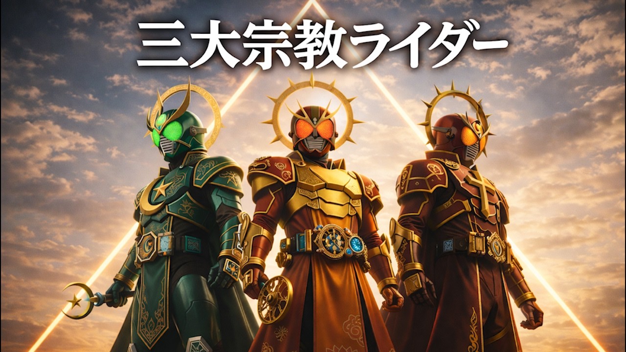 仮面ライダー 宗教三部作｜Beyond the Prayer