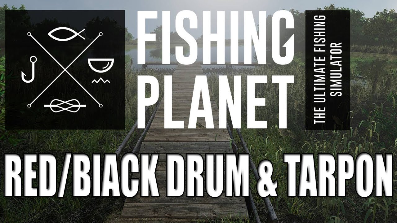 Fishing Planet - Blue Crab Mississippi -  Red/Black Drum & Tarpon