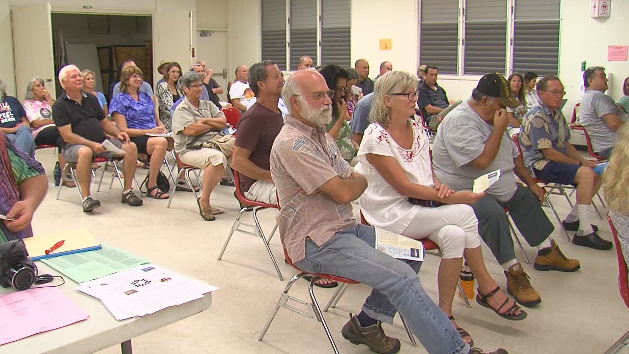 Puna Community, Senator Discuss Rapid Ohia Death