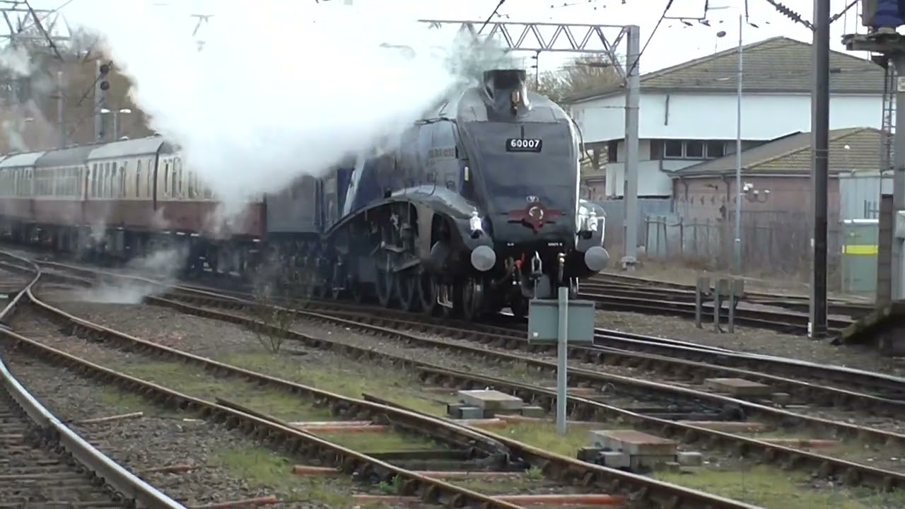 1Z07 0700 Locomotive Services 60007 Sir Nigel Gresley London Euston to Carlisle