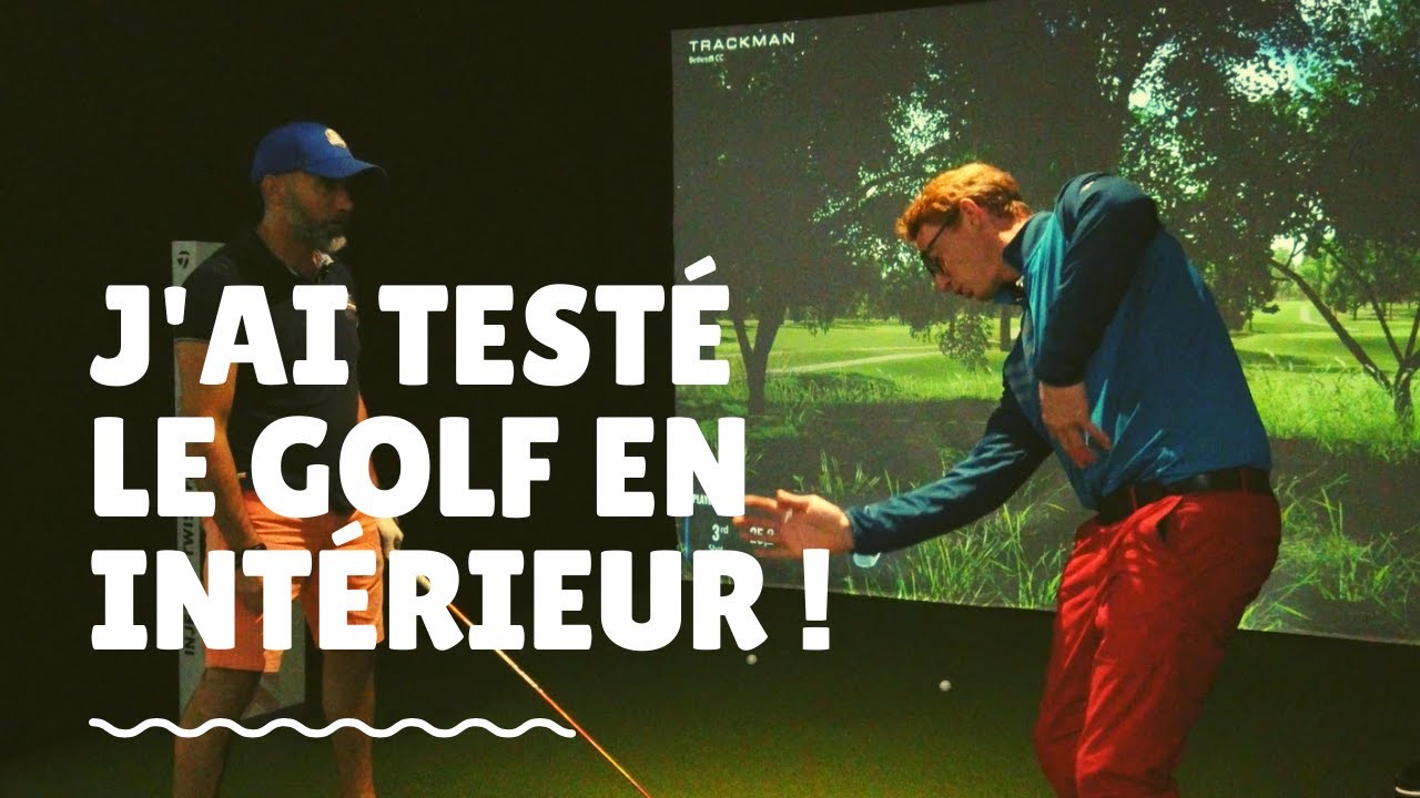 J'ai test&eacute; le golf Indoor chez J'Swing: Golfer bien au chaud en hiver