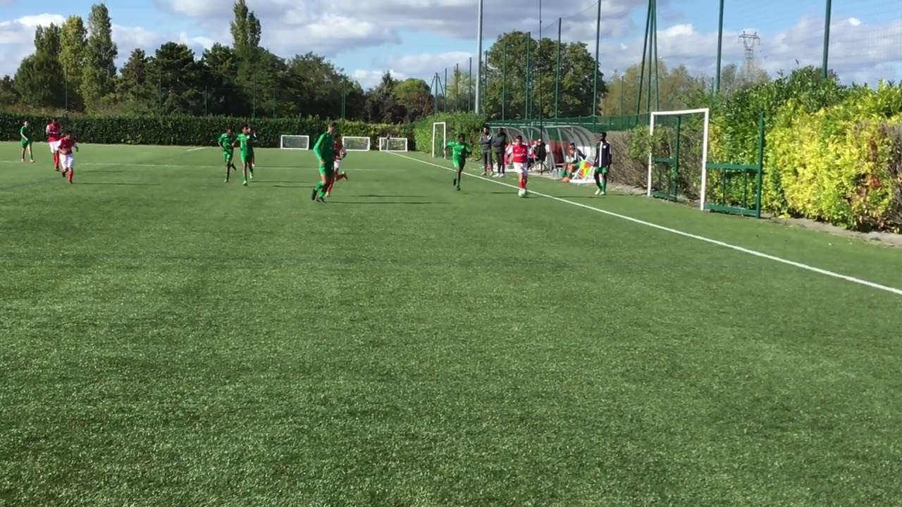STADE DE REIMS U14 VS BONDY U14 ( 1ère Mi-Temps)