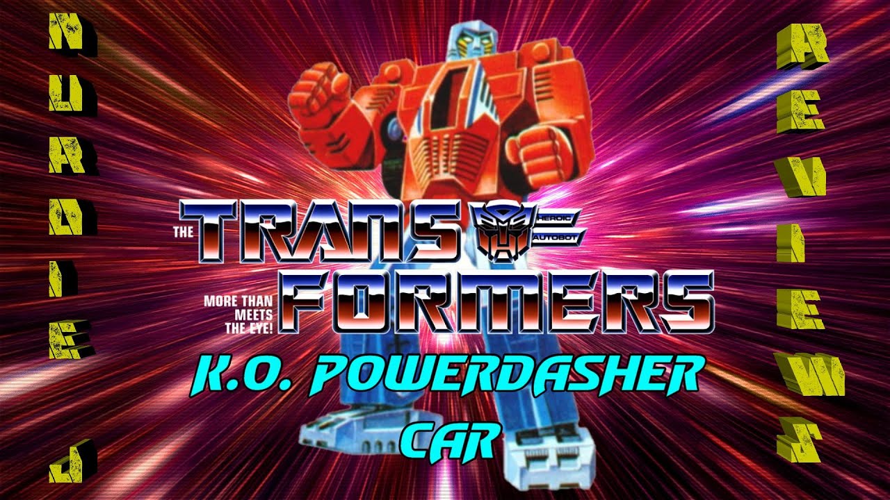 K.O. 1985 Autobot Powerdasher Car | Nurdie J Reviews
