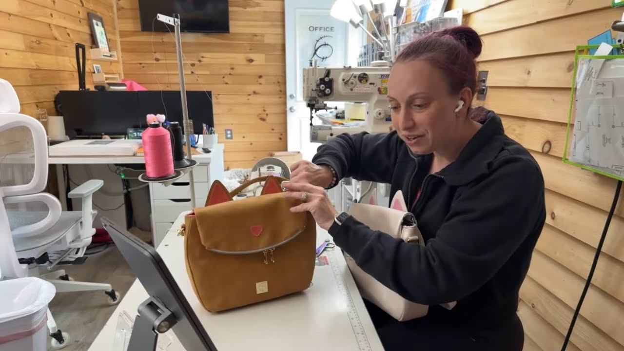 Sewing the Gabriella Handbag live!