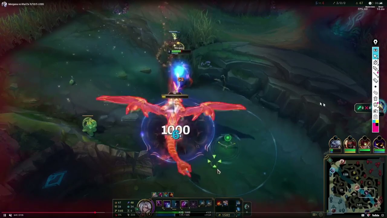 Platinum Morgana vs Khazix