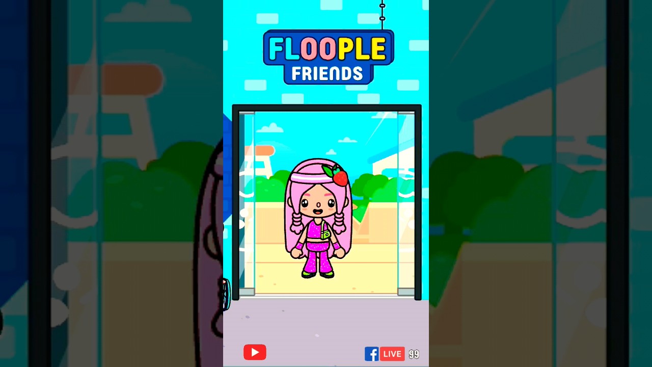 Toca Boca Floople Secrets 🤫 #animated #animatedstories #youtubeshorts #subscribe 🙏like share