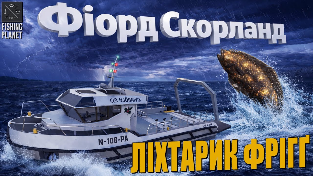 МОНСТР Фіорд Скорланда | ДРАЖНИЛКА ЛІХТАРИК ФРІГГ | Серія 1 | Fishing Planet