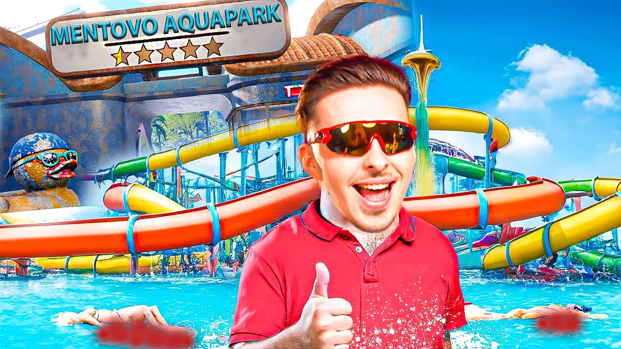 MŮJ NEBEZPEČN&Yacute; AQUAPARK! | WATERPARK SIMULATOR