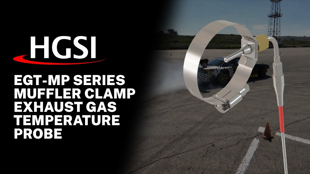 EGT MP Series Gas Engine Muffler Clamp Exhaust Gas Temperature Probe Overview