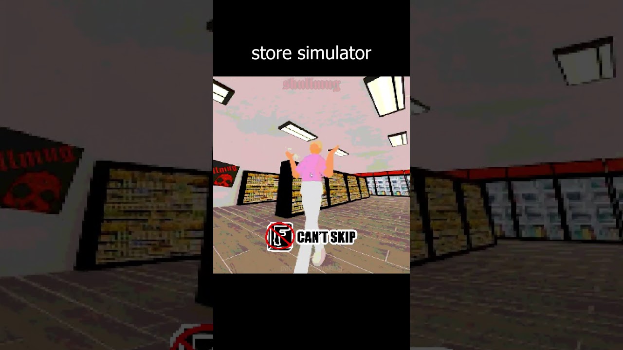 store simulator #shorts #comedy #memes #funny #gaming #shopping