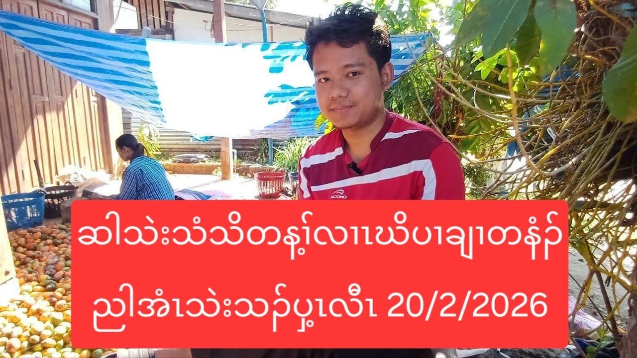 ဆါသဲးသံသိတန့ၢ်လၢၤဃိပၢချၢတနံၣ်ညါအံၤသဲးသၣ်ပှ့ၤလီၤ 20/2/2026