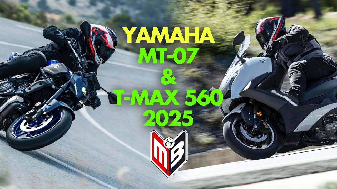 Yamaha MT-07 & TMAX 560 2025 | Ποιο να διαλέξεις;