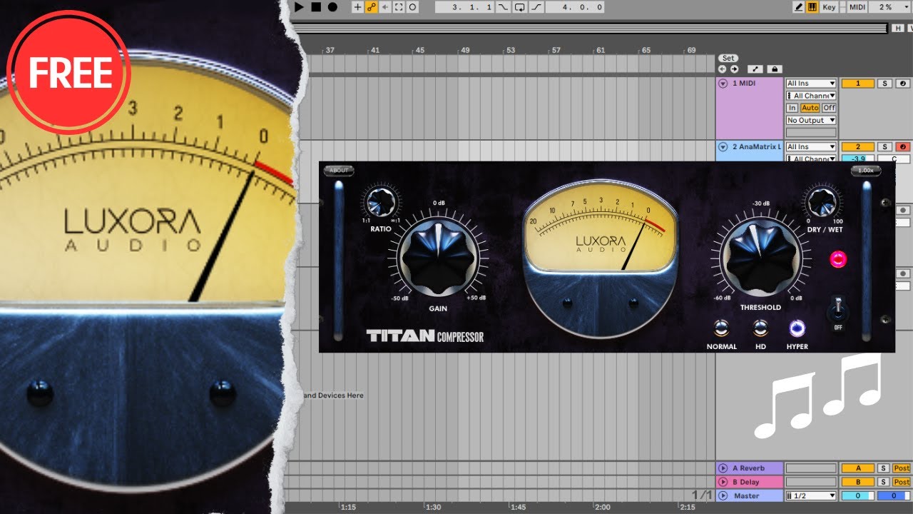 Titan Tube Compressor by Luxora Audio (Limited Time)