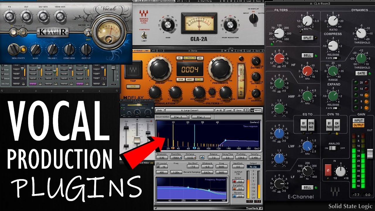 TOP 5: Best Plugins For Vocals (2018) | Editing and Mixing Vocals With Waves Plugins