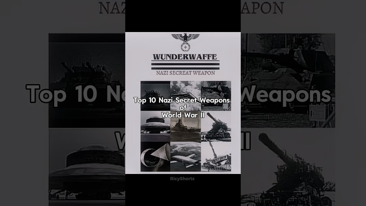 Top 10 Nazi&rsquo;s Secret Weapons of WW2